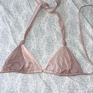 H&M Nude Taupe Bikini Top